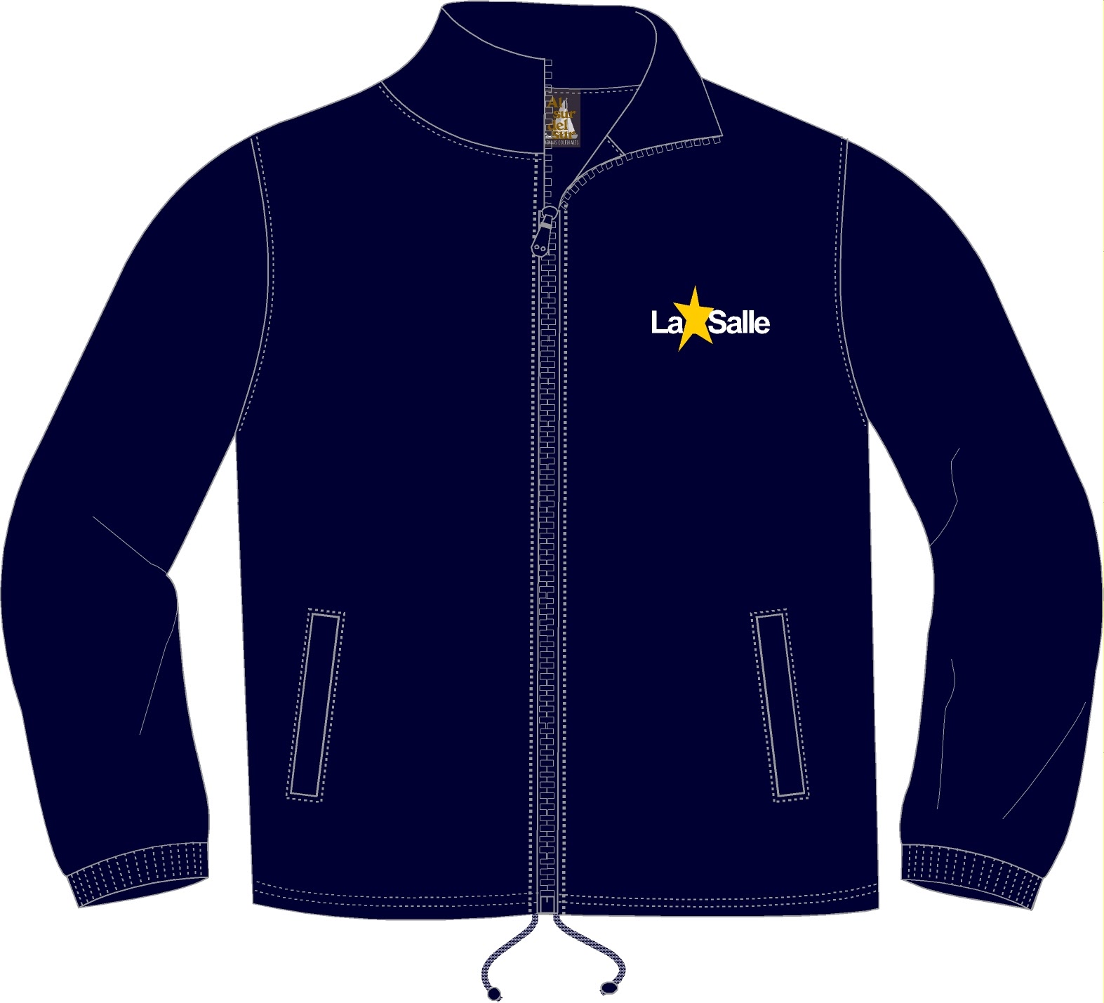 Forro polar azul (DS-82907)